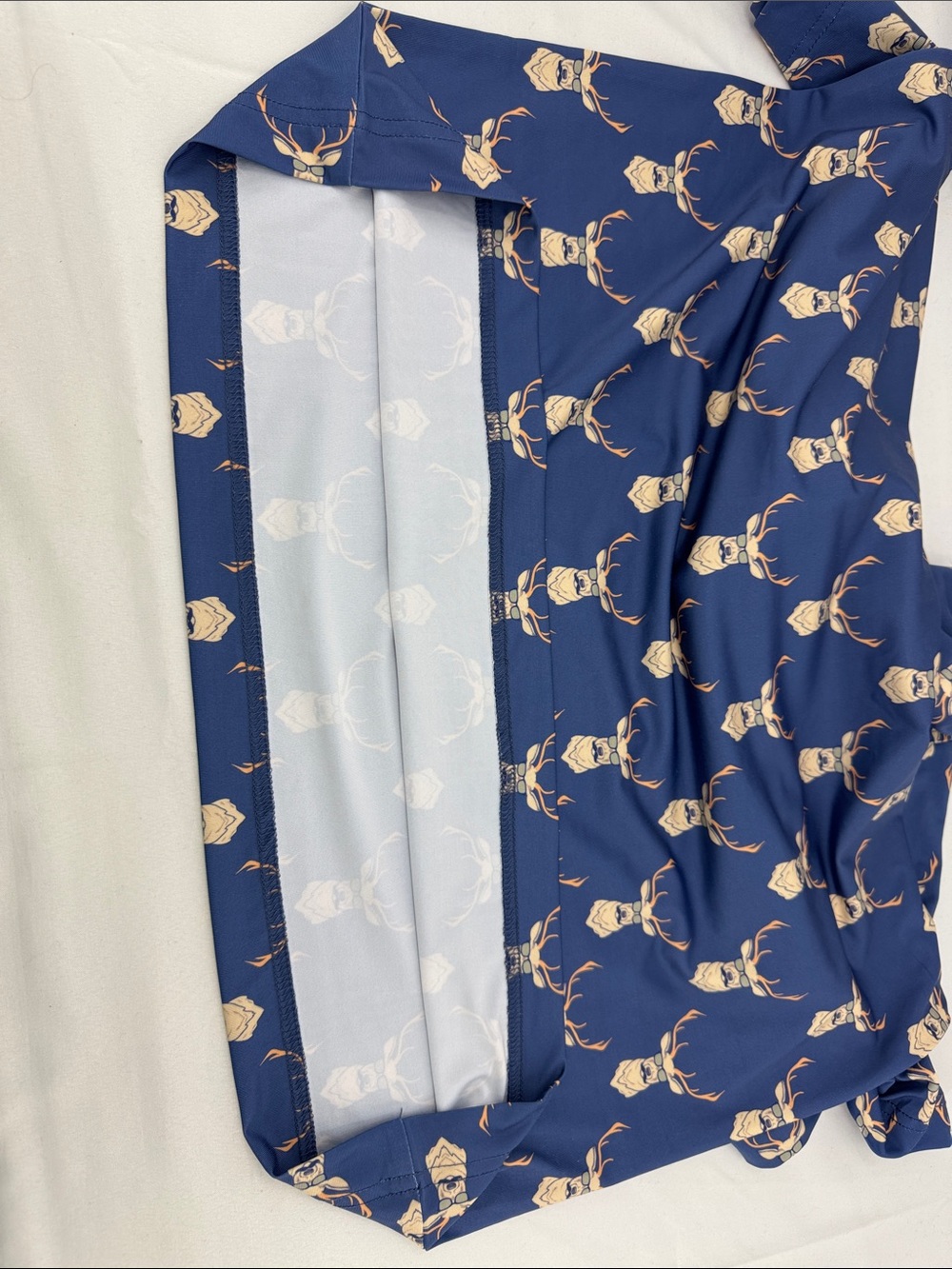 Waggle Golf Mens "Kentucky Buck" Performance Polo in Dusty Blue, sz M - Picture 8 of 11